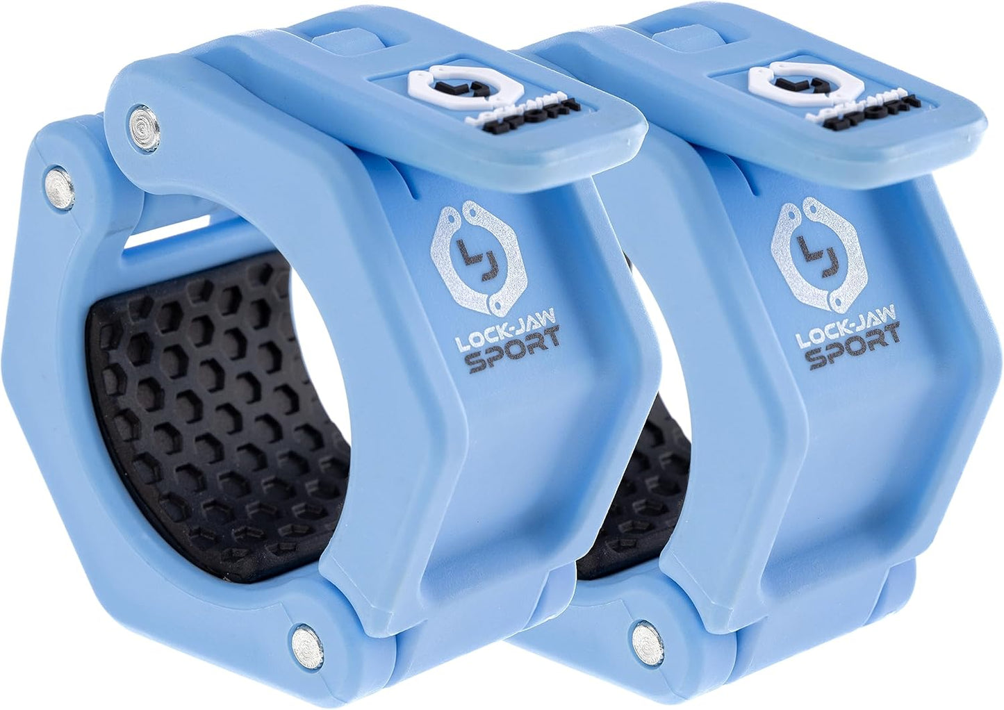 Lock-Jaw HEX 50Mm / 2" Olympic Barbell Collar - Quick Release Barbell Clamp (Purple)