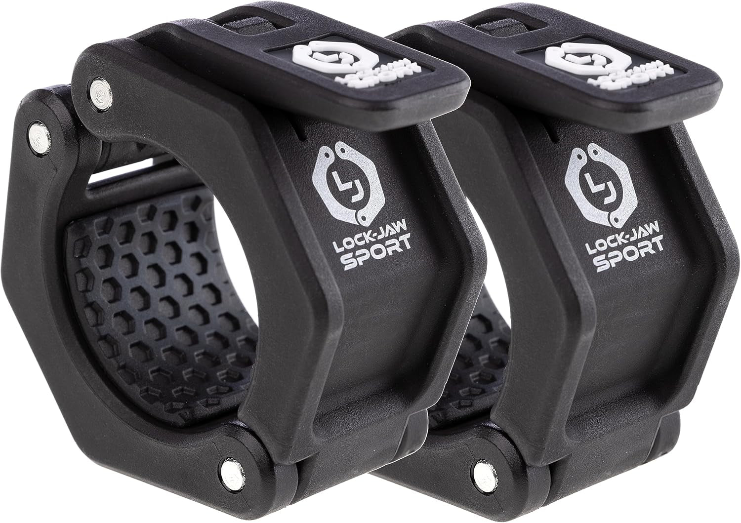 Lock-Jaw HEX 50Mm / 2" Olympic Barbell Collar - Quick Release Barbell Clamp (Purple)