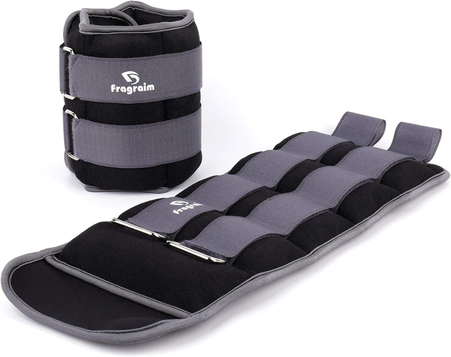 Ankle Weights for Women, Men and Kids - 1/2/3/4/6/8/10/12/15/20 LBS 1 Pair Strength Training Wrist/Leg/Arm Weight with Adjustable Strap for Jogging, Gymnastics, Aerobics, Physical Therapy