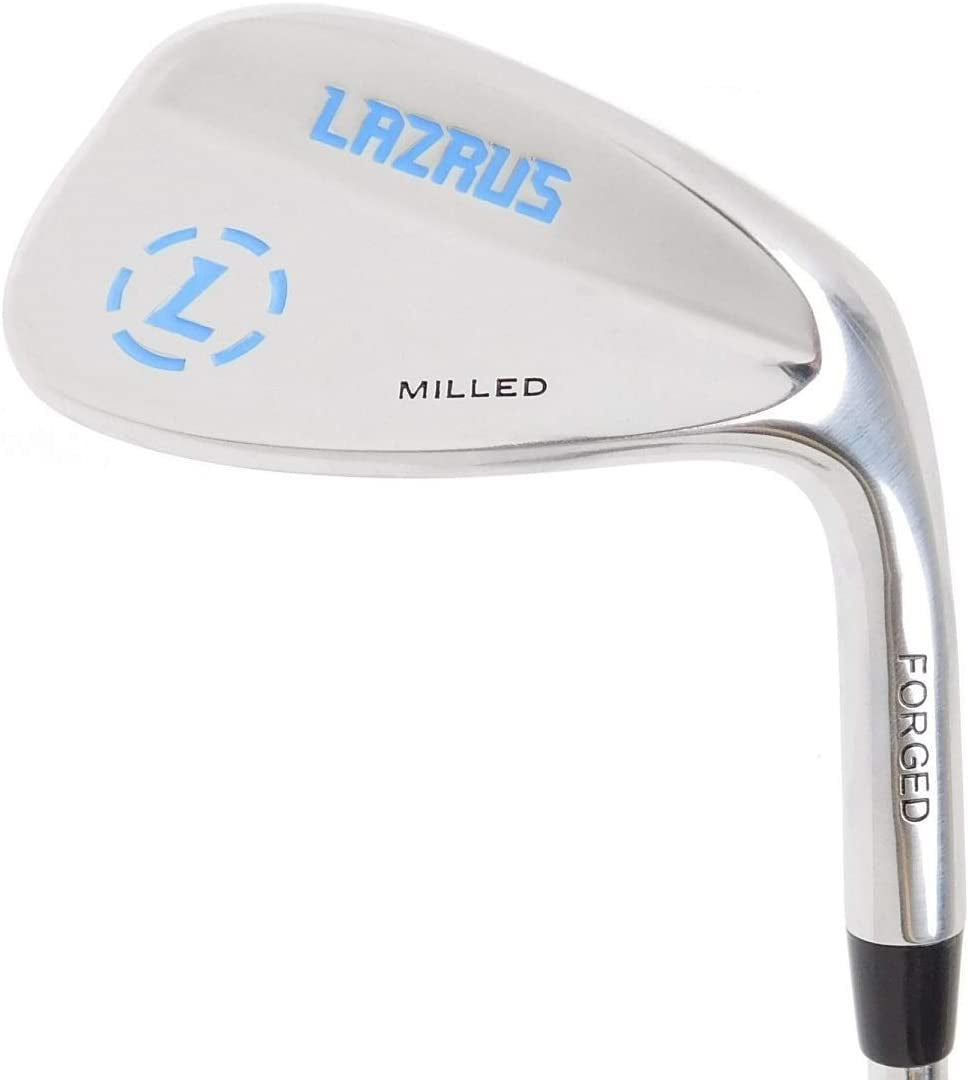LAZRUS Premium Forged Golf Wedge Set for Men or Individual - 50 52 54 56 58 60 64 72 Degree Golf Wedges + Milled Face for More Spin - Great Golf Gift